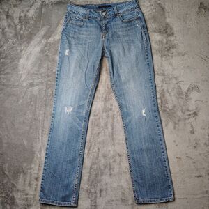 Levis 526 Jeans Womens 6 Blue Medium‎ Slender Straight Leg Denim Fits 30x32